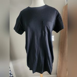 New Old Navy black T shirt dress size M